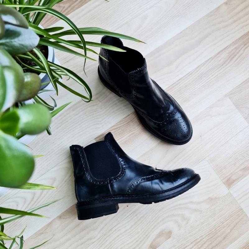 Women Baldinini Boots Black Leather 39 #5G1A