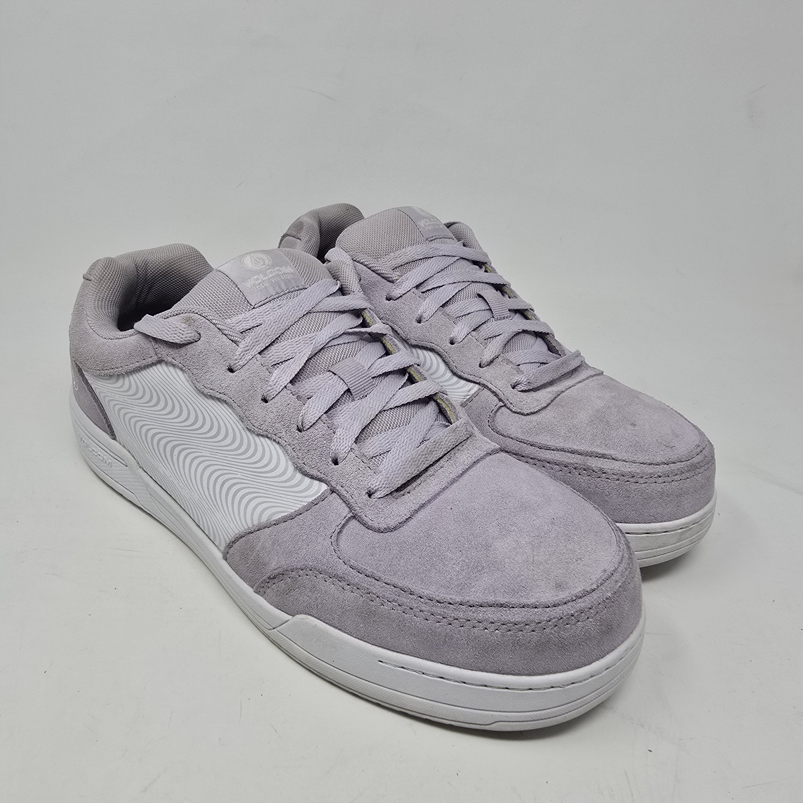 Volcom Hybrid EH Womens Size 11.5W Purple White Composite Toe Safety Work Shoes