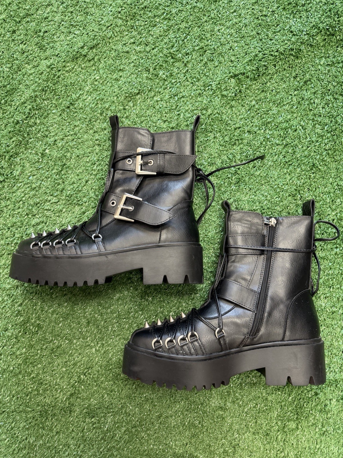 KILLSTAR Disaster Leather Boots (8)