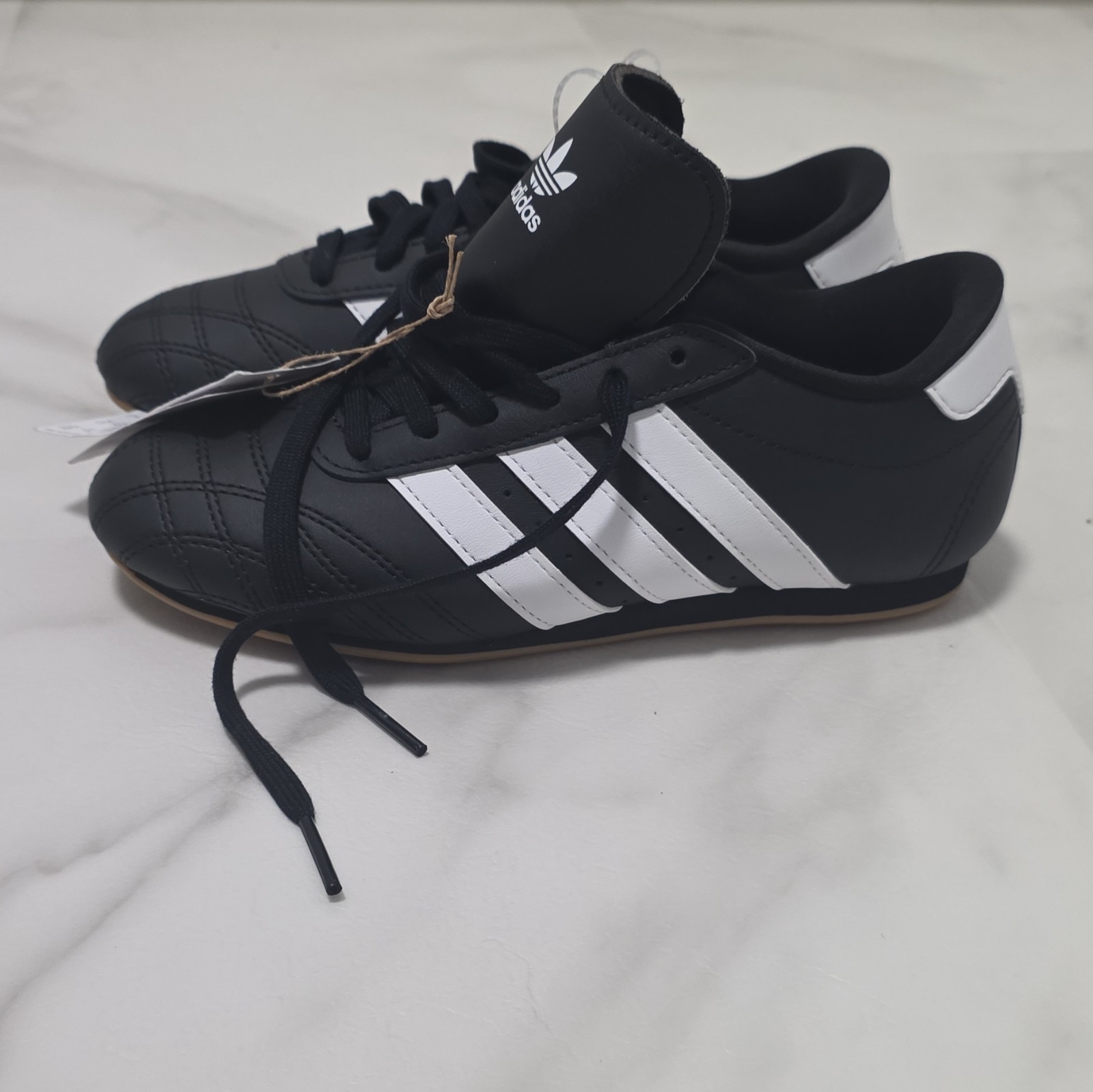 adidas Originals Japan Decon Low Top Lace-Up Sneakers Black/White JR5807