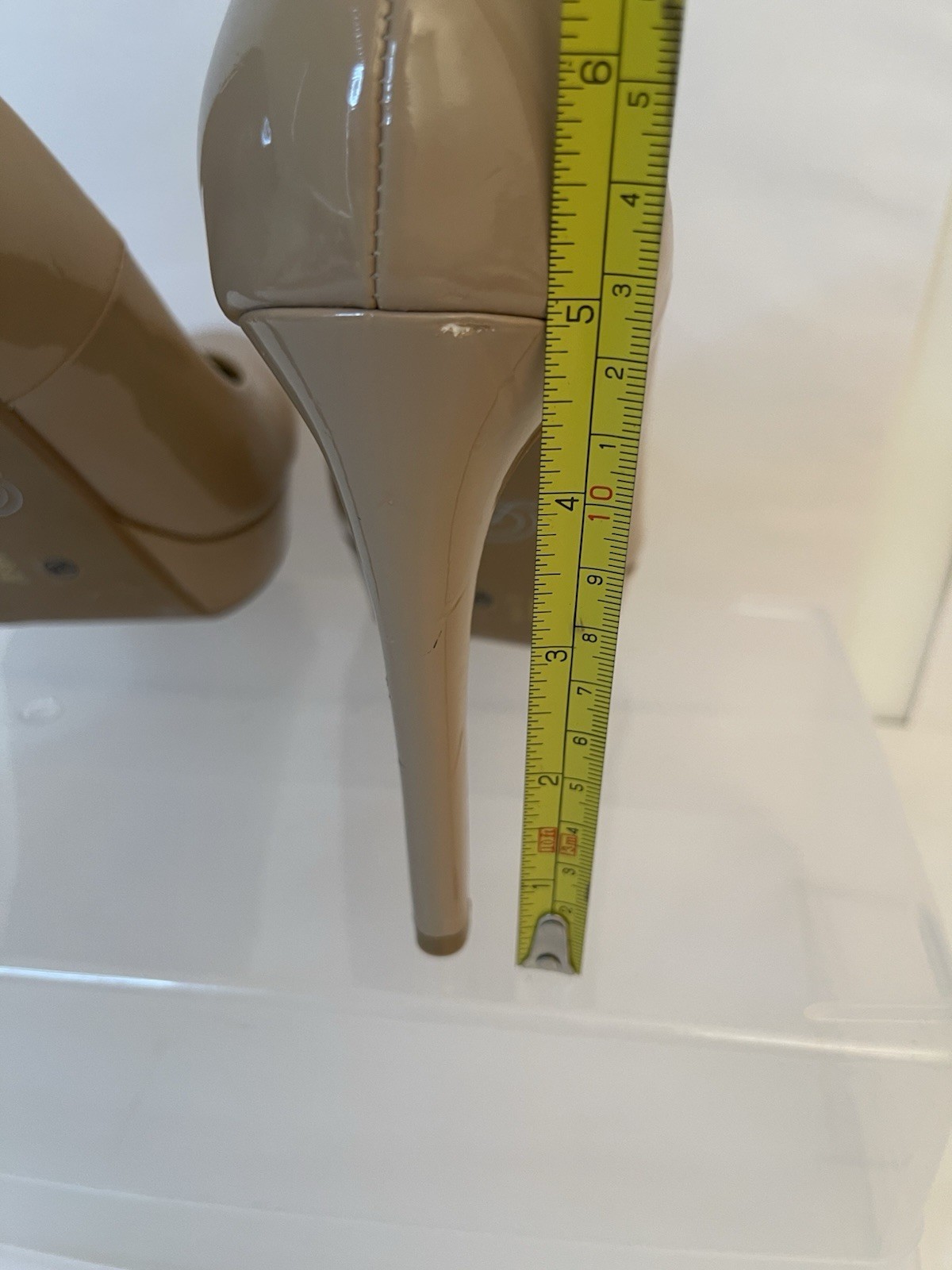 Chinese Laundry Women’s Nude Beige Dress Shoes Size 9.5 Stilettos Platform Heels