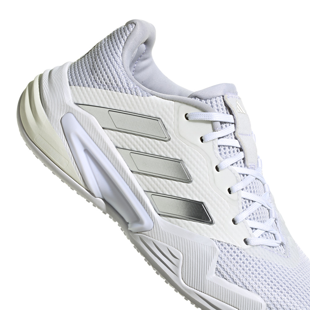 adidas Barricade Grass Tennis Womens White Sneakers Athletic Shoes IG4252