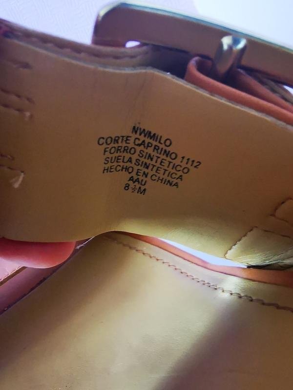 Women Nine West Heels Multicolor Leather 38.5