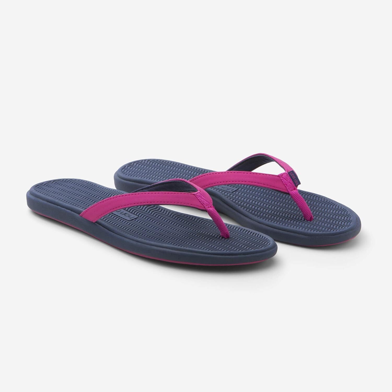 HARI MARI WOMEN’S BEACHSIDE SANDALS FLIP-FLOPS sz 9, 11, BLACK, BERRY NAVY 2008