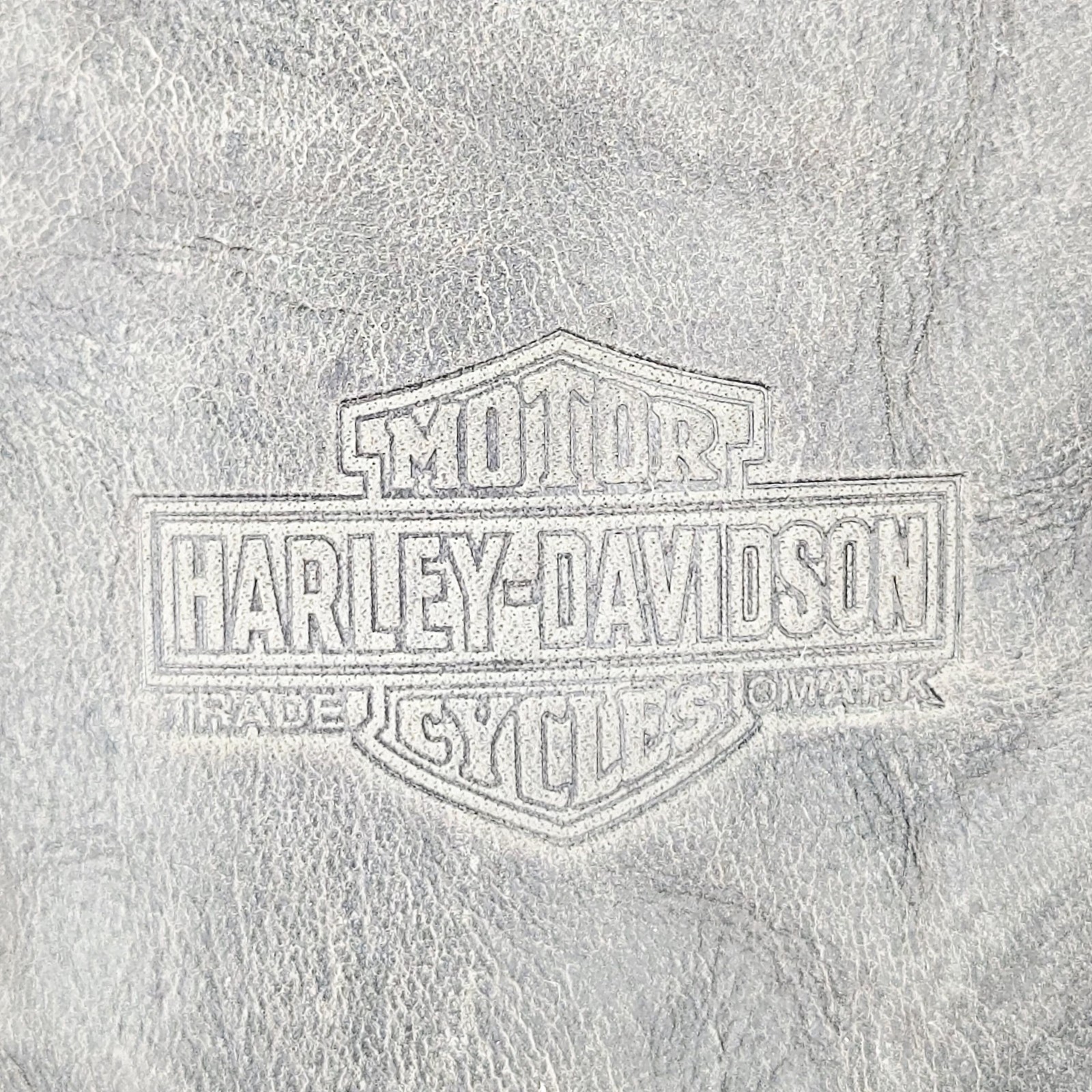 Harley Davidson Boots Womens 9.5 Gray Salley Harness Biker Motorcycle Side Zip