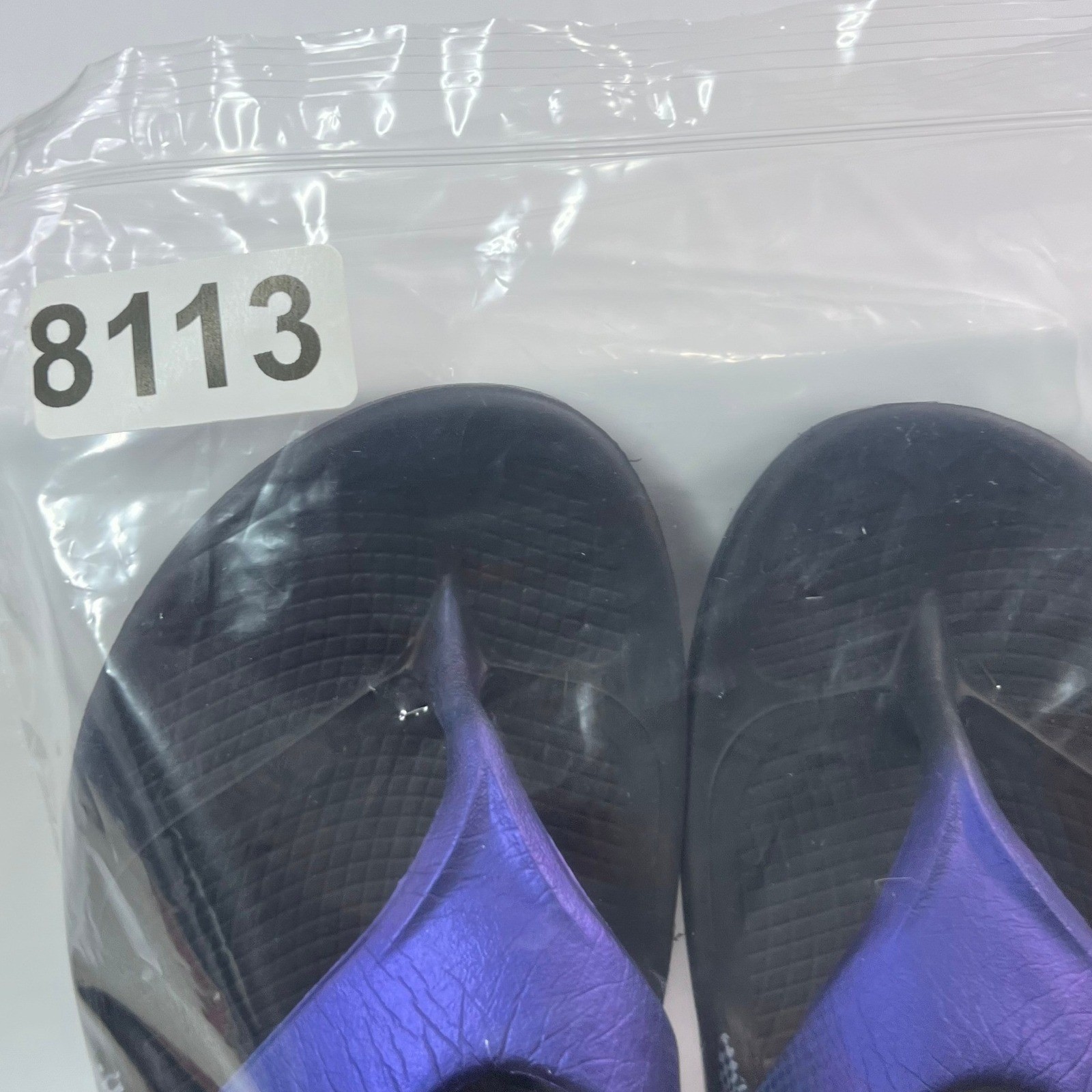 OOFOS OOriginal Sport Graphic Thong Mismatched Sizing Left W9/M7 Right W8/M6 P