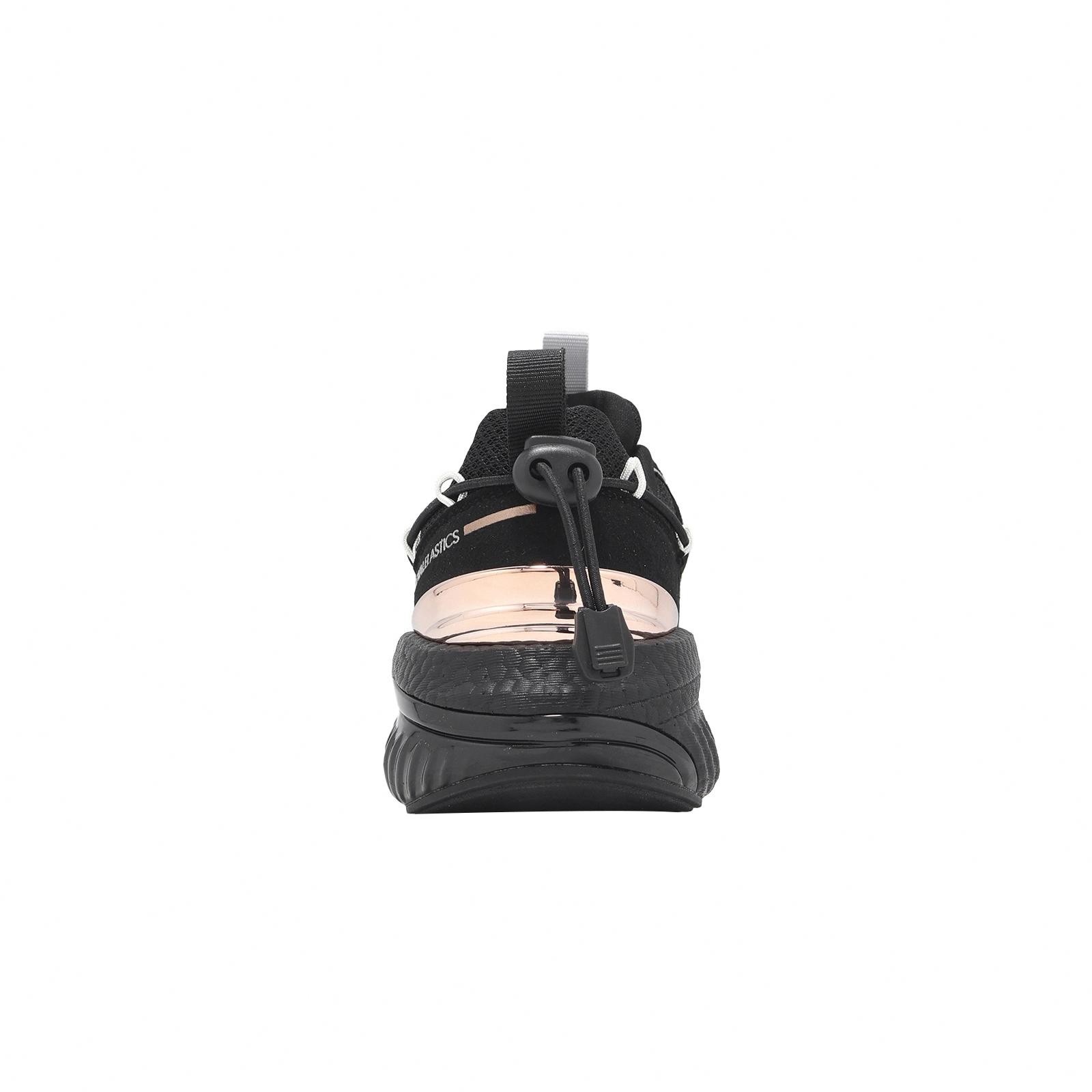 Royal Elastics Star III 3 Black Rose Gold Women Casual Slip On Shoes 910261-997