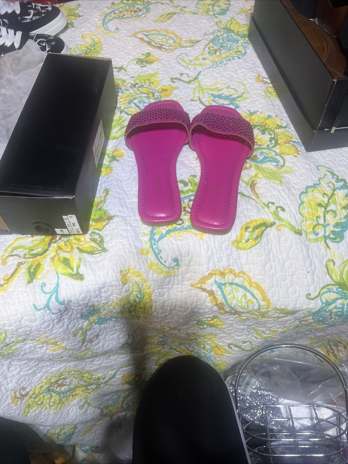 Women’s Fashion Nova Size 10 Pink FLIP FLOPS CASUAL SUMMER BEACH OPEN TOE SHOES