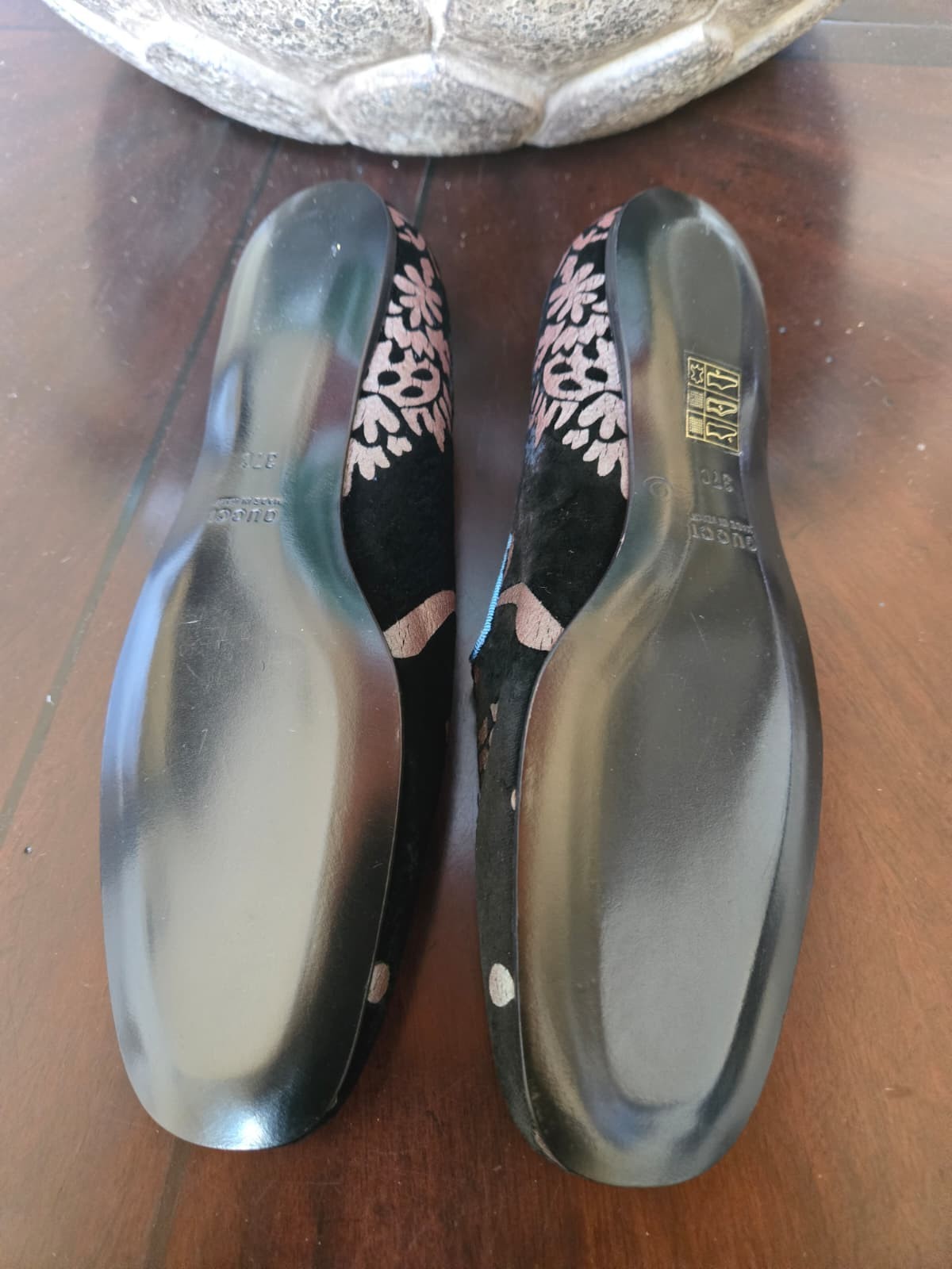 Gucci by Tom Ford Velvet Damask Smoking Slippers SIZE 37C ~ MSRP $1,400