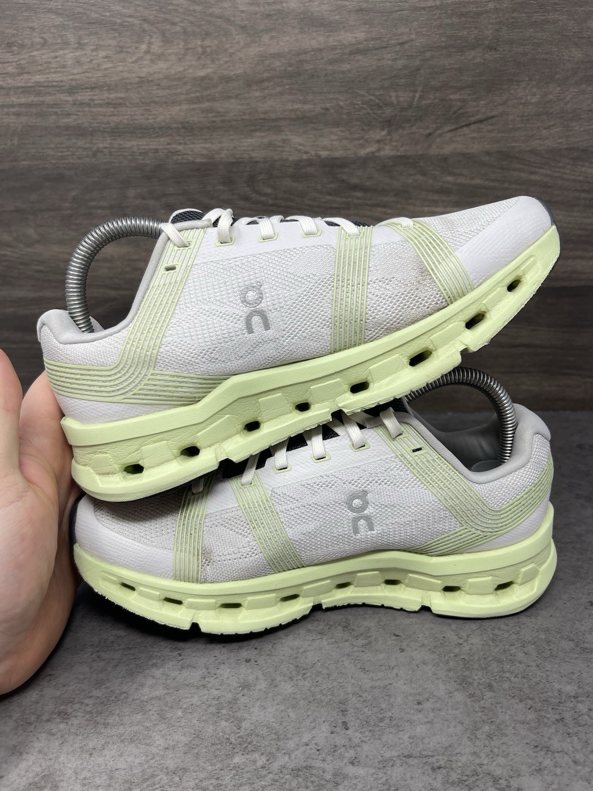 On Cloudgo Sneakers Womens Size 7.5 Green Athletic Running