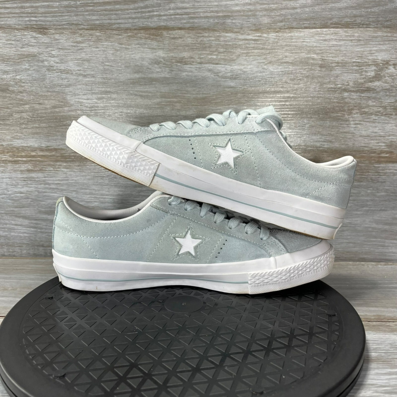 Converse Womens Chuck One Star Suede Ox Low Polar Blue Sneakers Size 7