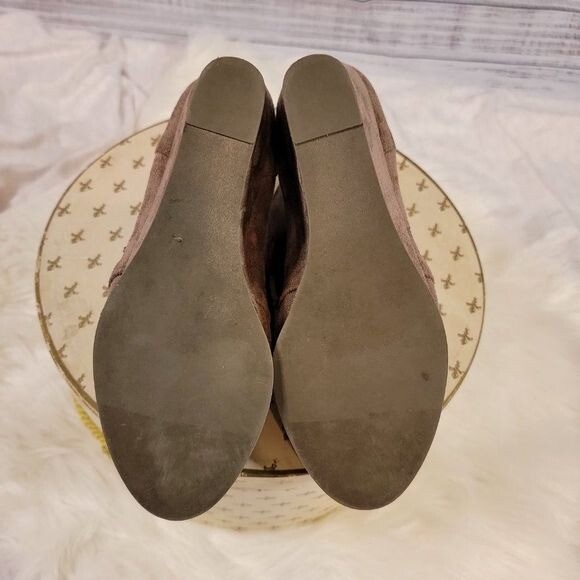 Madden Girl Women’s Dally Taupe Casual Wedge Ankle Bootie Womens 7