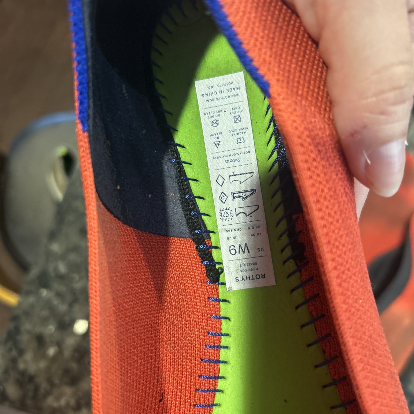 rothys size 9