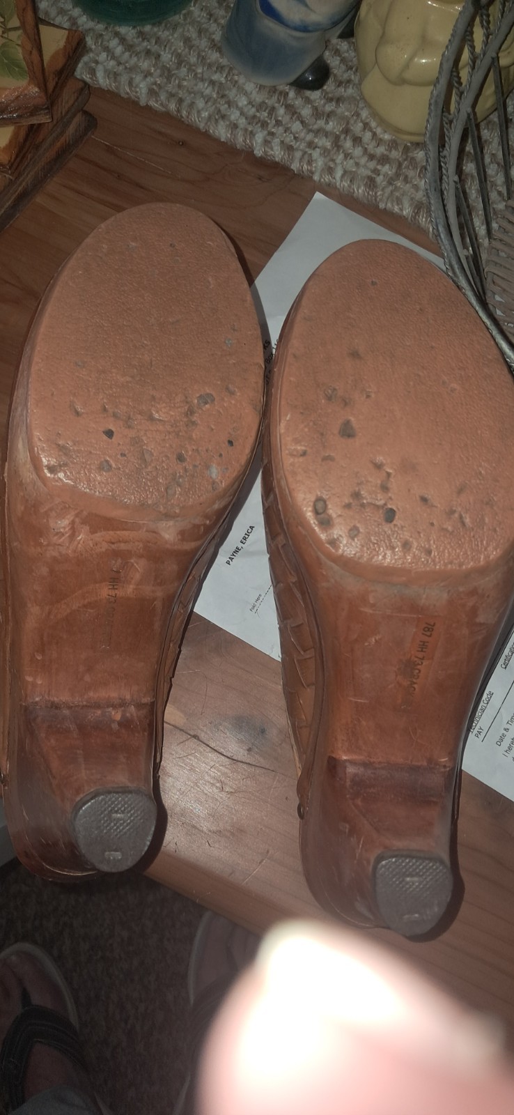 Connie made in Brazil size 10 medium clogs