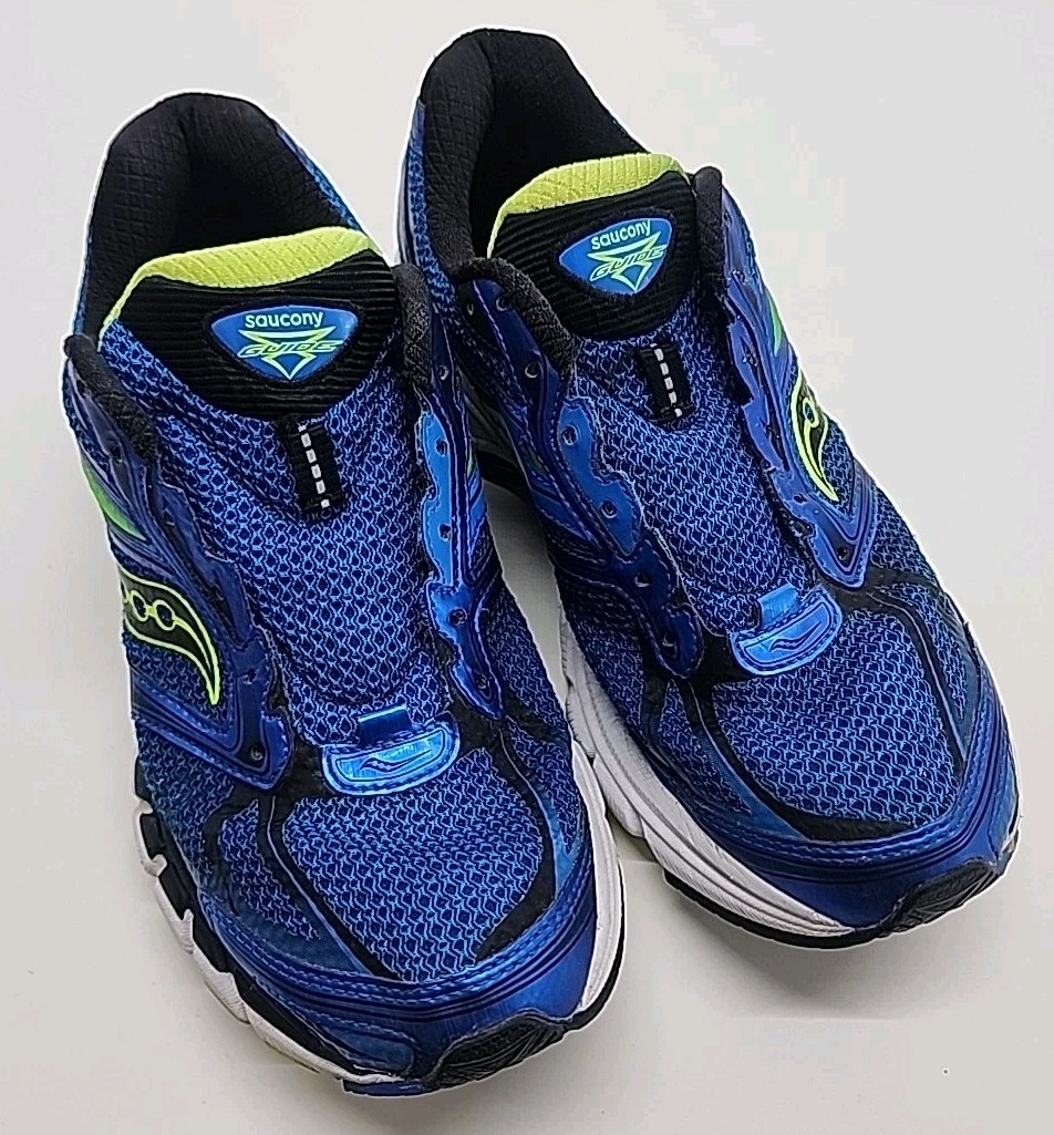 Saucony Guide 8 Blue Running Shoes 8mm Offset Athletic Tennis Shoes Sz 10