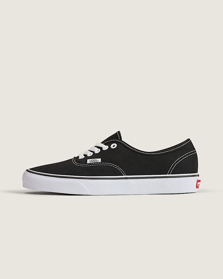 Vans Women’s Authentic Shoe in Black Size 6