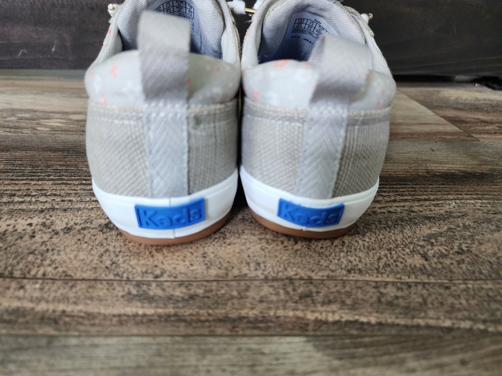 Keds Center III Women Canvas Sneakers | Grey | Size 10M