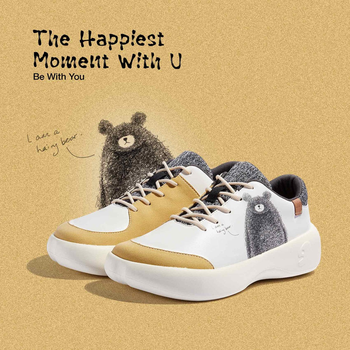 UIN Women’s Walking Sneakers Casual Travel Shoes (Be With You 4 – Bartello )