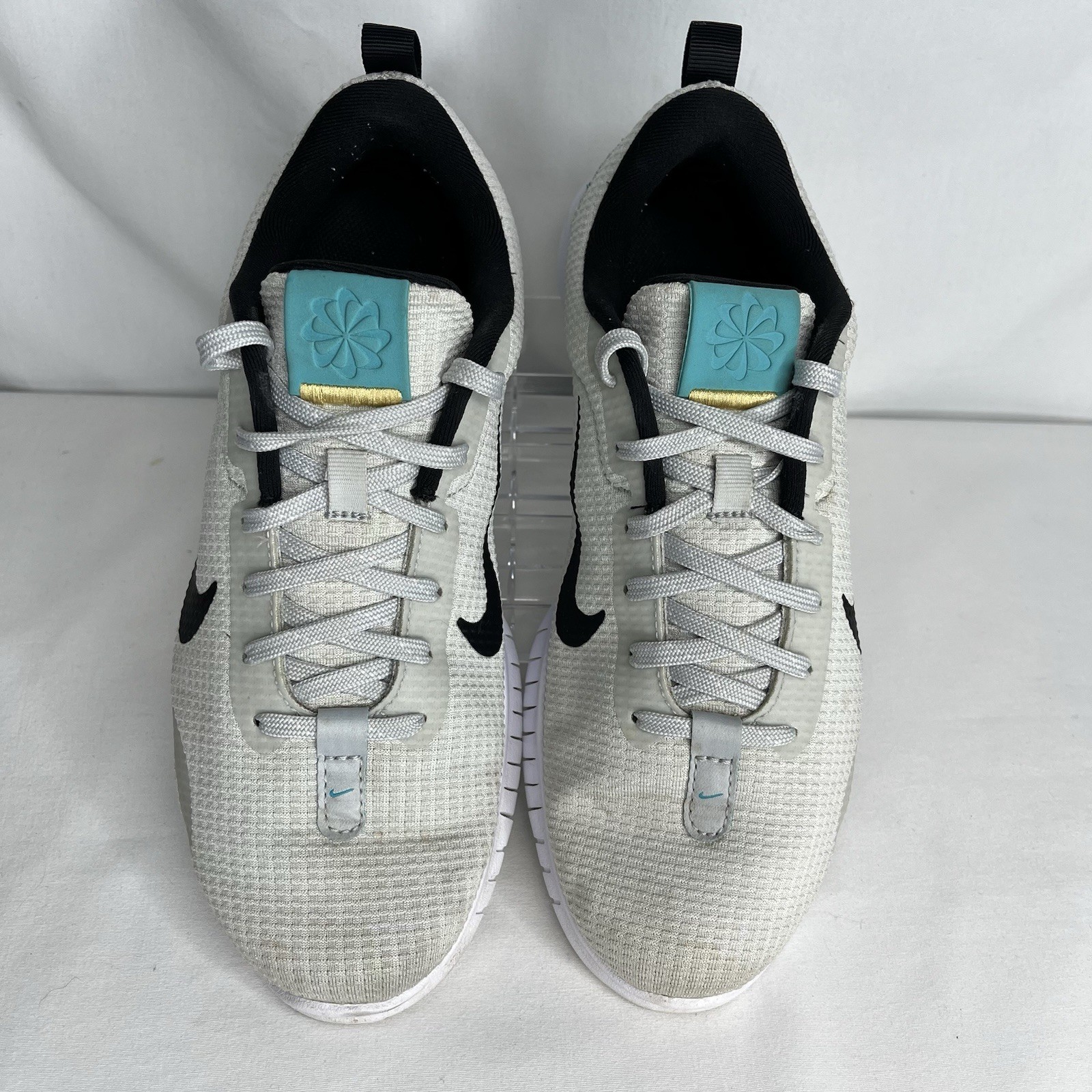 Nike Flex Experience Run 12 Shoes DV0746-002 Pure Platinum/Dusty Cactus Size 9