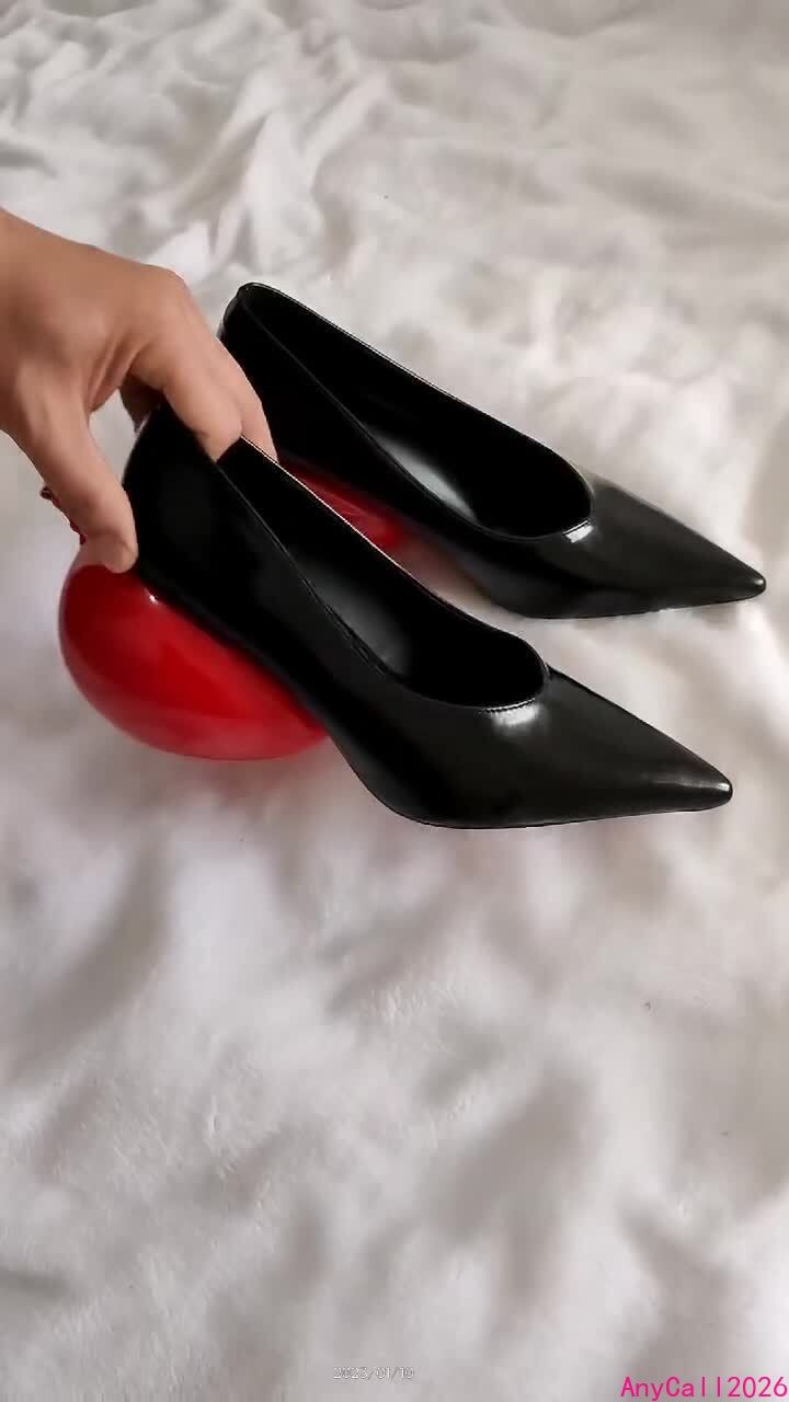 Balloon Heel Pointed toe Slip on Womens Dress heel Party Casual pumps Shoes Hot