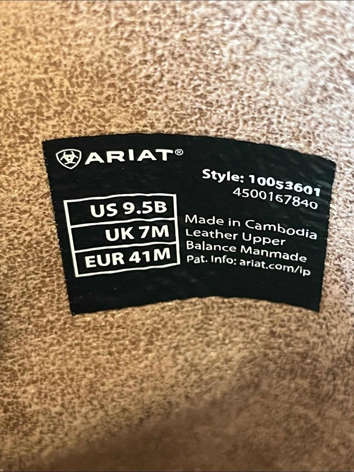 NWT ARIAT RANAHAN PERFORMANCE BOOTS