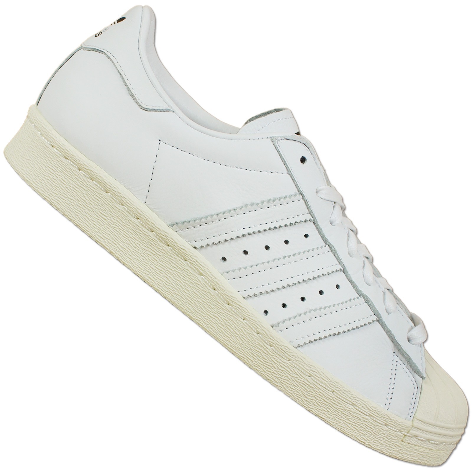 ADIDAS SUPERSTAR 70s DELUXE RETRO TRAINERS FULL GRAIN LEATHER WHITE 37 1/3 UK 4.5