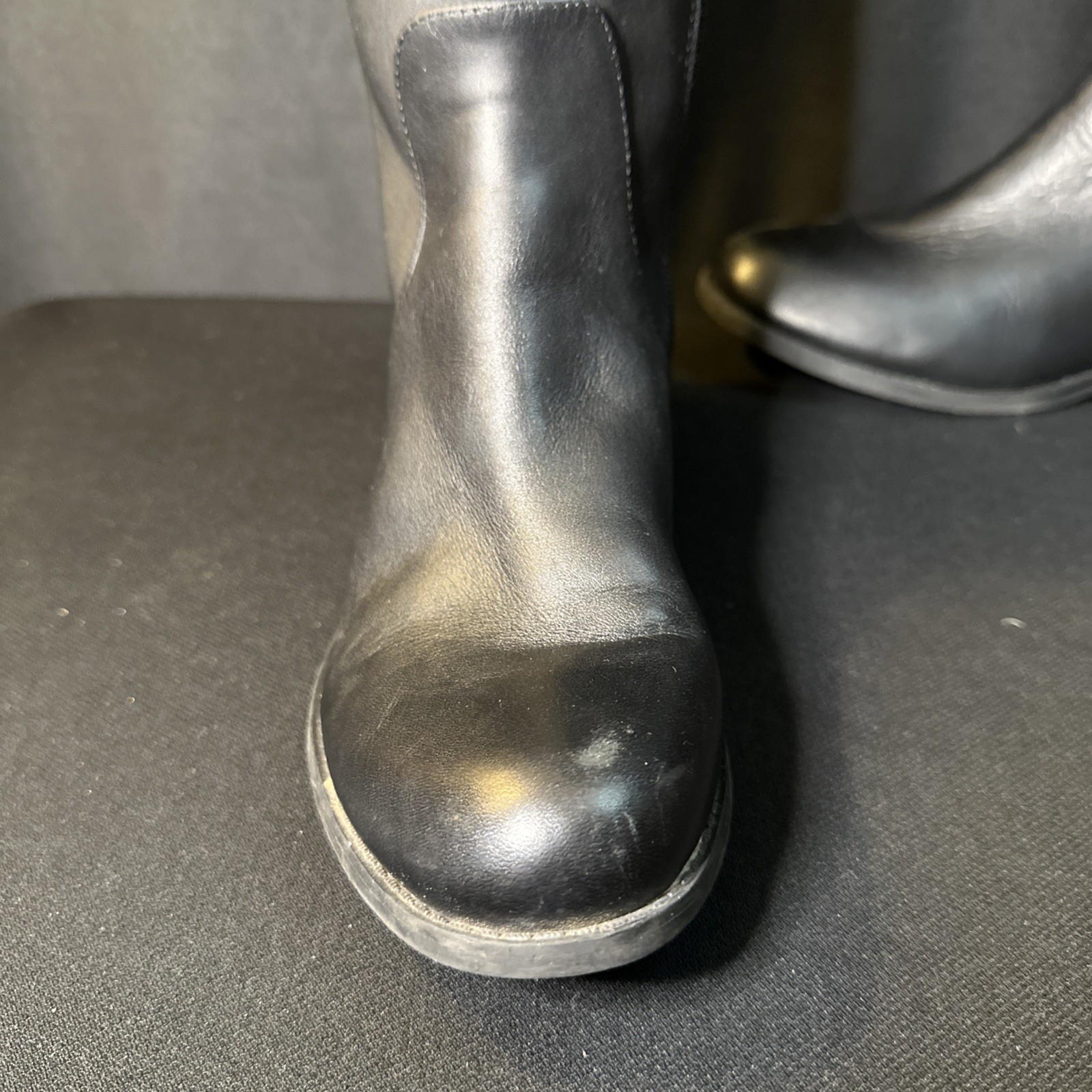 GIANNI BINI BLACK BOOTS Size 6.5 USED Good Condition See Photos