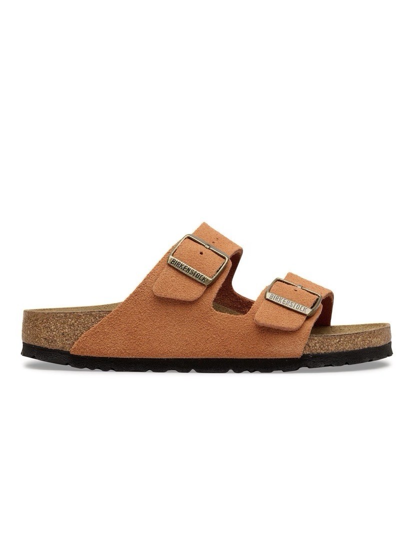 Birkenstock Arizona Soft Footbed Sandals – Dark Rust Suede – EU 42 (W 11 / M 9)