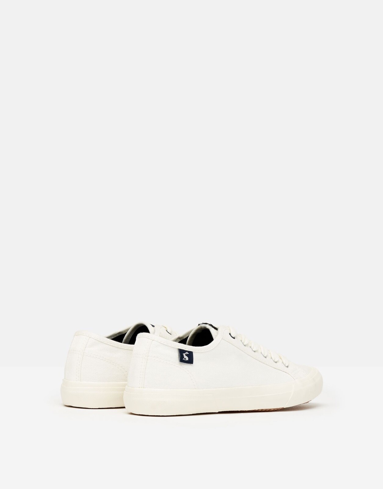 Women Joules USA White Organic Coast Pump Lace Up Sneakers Size US 6 Euro 37 NEW