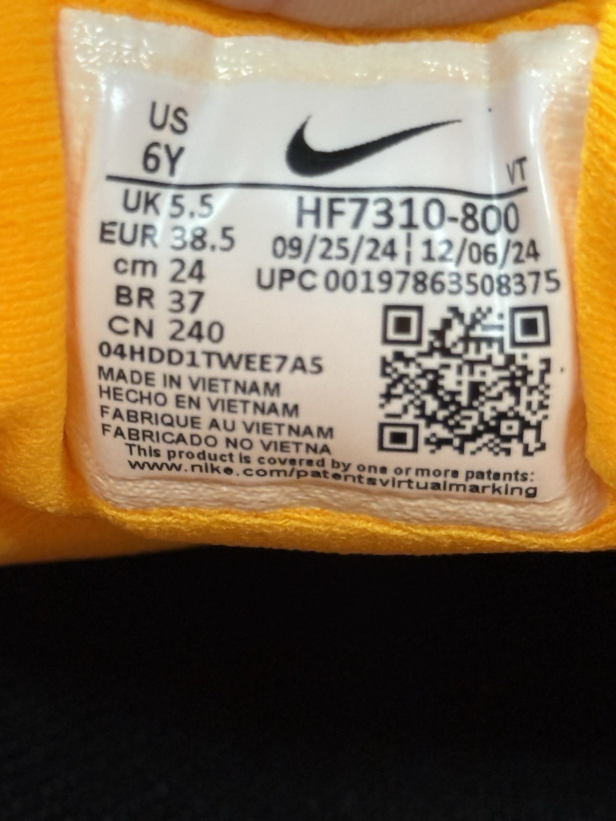 Nike Air Max DN8 Laser Orange HF7310-800 Size 6Y GS / Women’s 7.5 New w/ Box)