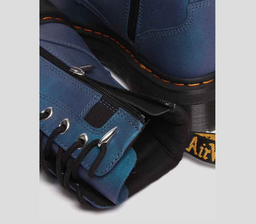 Dr. Martens Jadon II Hardware HDW Platforms DK Blue/Bla MSRP$300 FiveStarREVIEWS