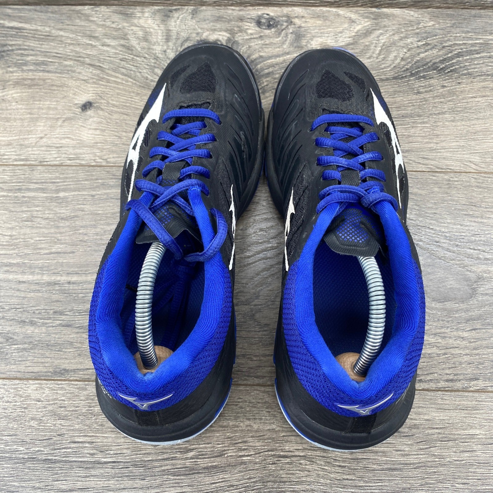 Mizuno Wave Lightning Z4 Women Volleyball Shoes Size 8 Blue Athletic Sneakers