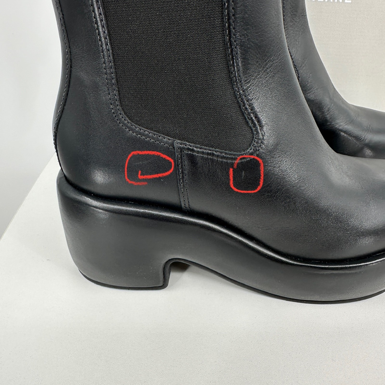Everlane The Puffa Boot in Black size 9.5 Chelsea Ankle 3.25″ Chunky Platform