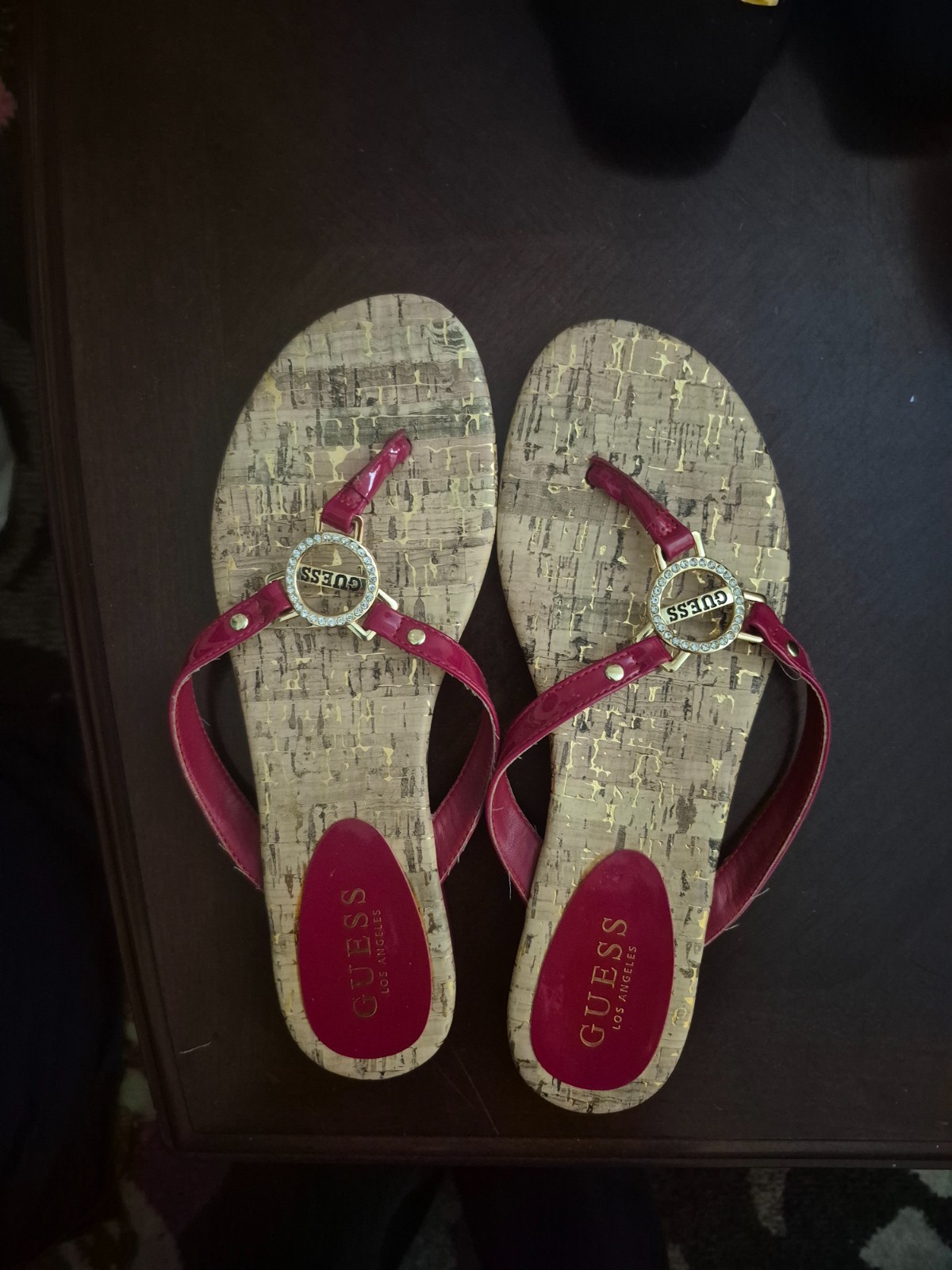 Guess Los Angeles size 9 Red sandles