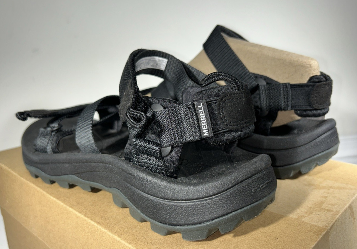 Merrell Speed Fusion Sport RMX Womens Sandals Black Pool Beach Comfort Walking 9