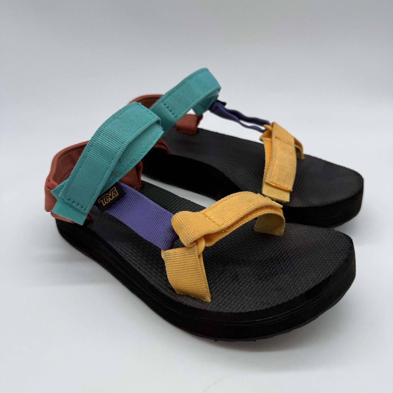 Teva Sandals WMS SZ 6 Multicolor Midform Universal Platform Hiking Shoes
