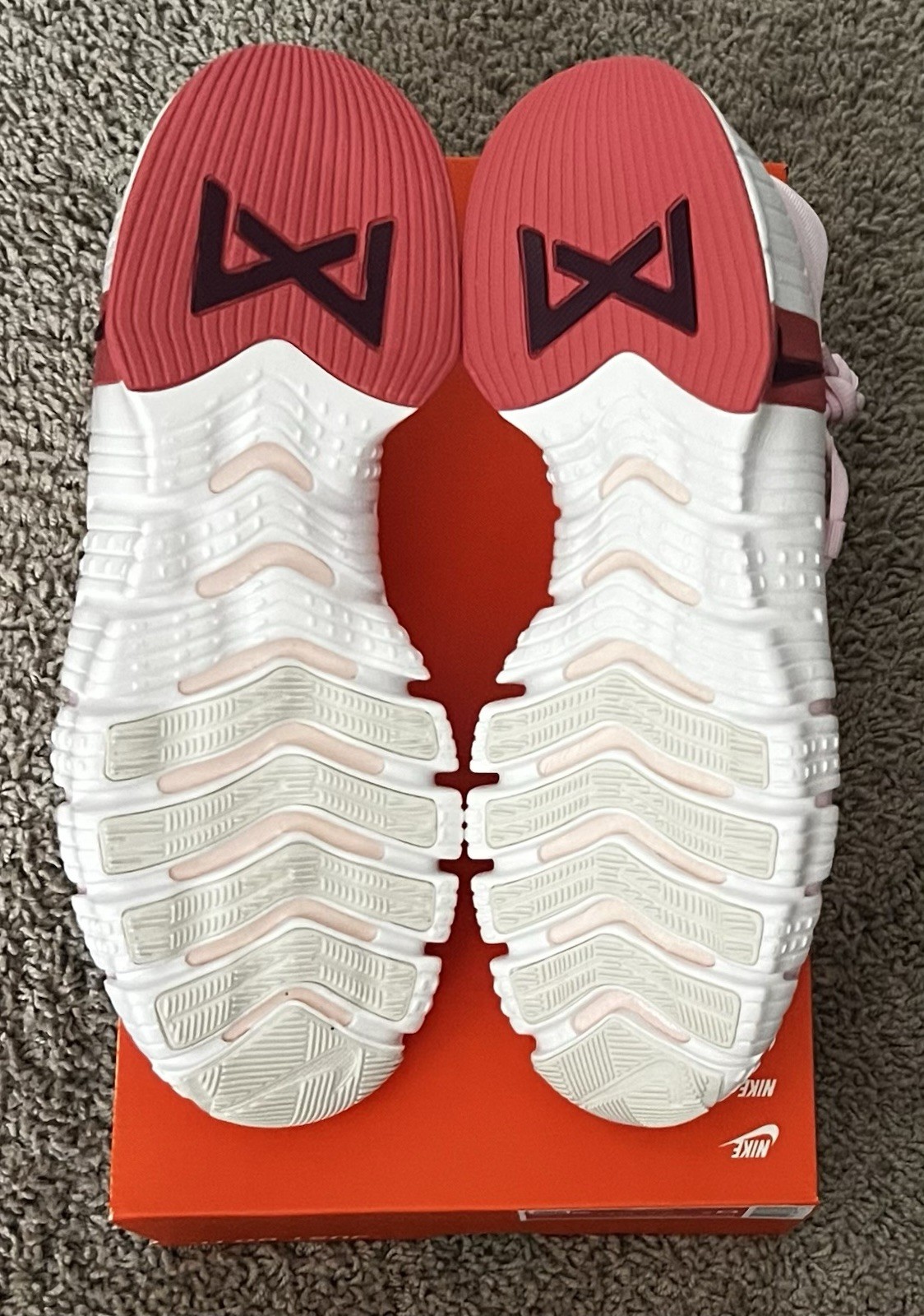 Size 5.5W- Nike Free Metcon 5 Pink Foam/Dark Team Red-Adobe NBY DV3950-603
