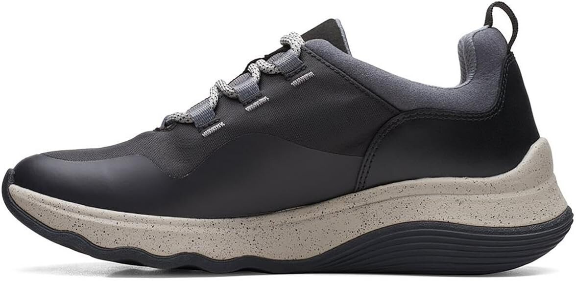 Clarkss Jaunt Lace Black Lace Up Sneakers Women’s NEW 9 W