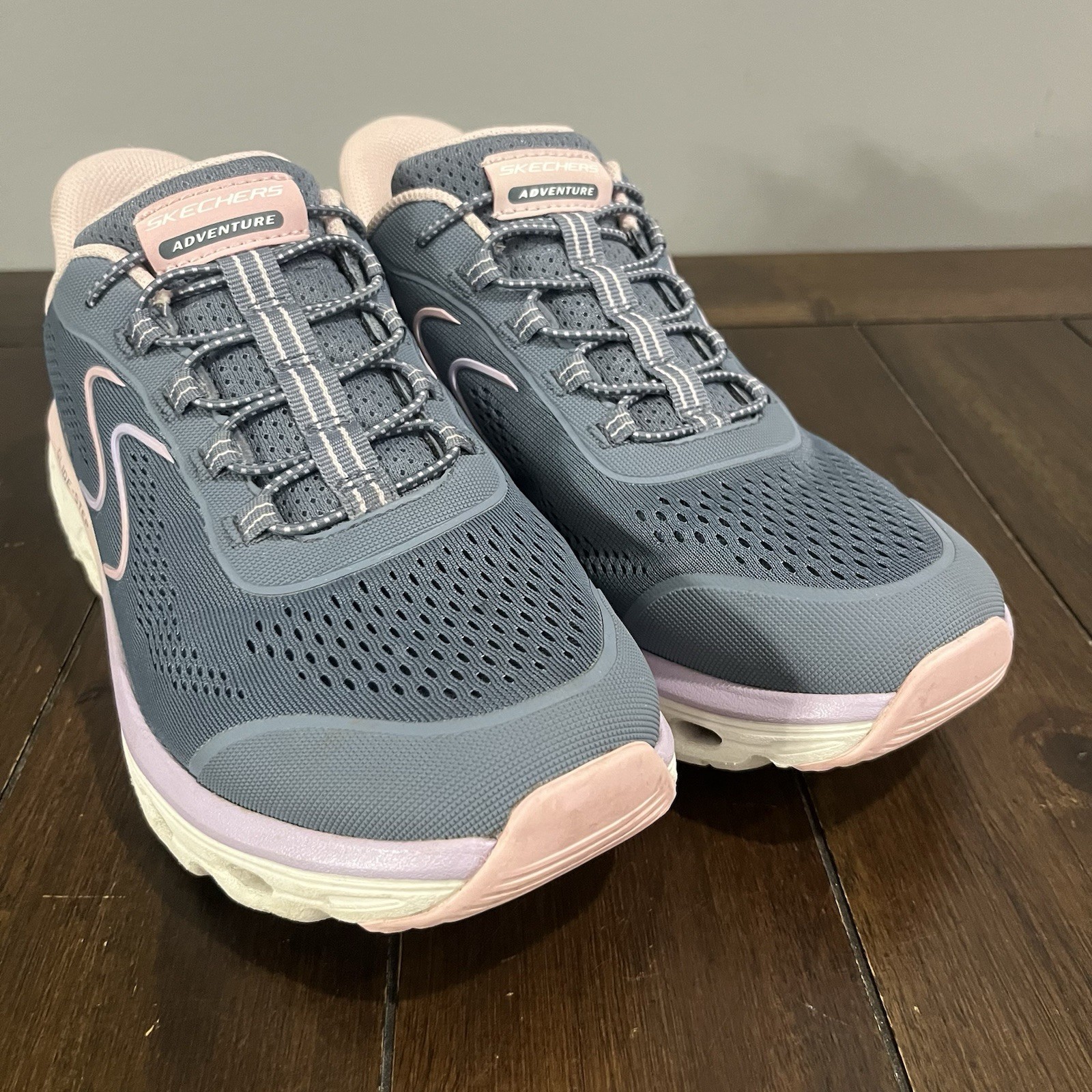Skechers Slip-ins: Glide-Step Sole Women’s Size 8 Slate/Pink 180272W