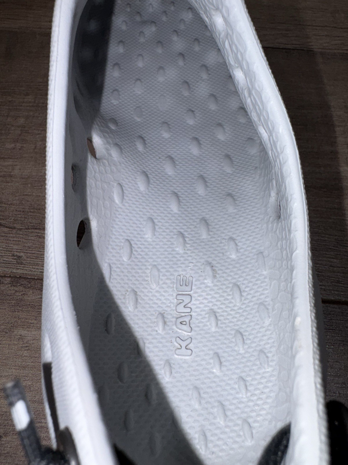 Kane Revive Active Recovery Shoes Spring Slip On Comfort Stone Wht Womens Size 6