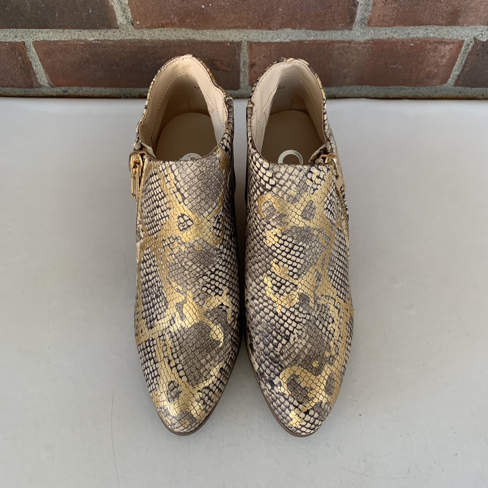 Tru Comfort Foam Animal Print Wedge Ankle Boots Women’s US 7 M NEW