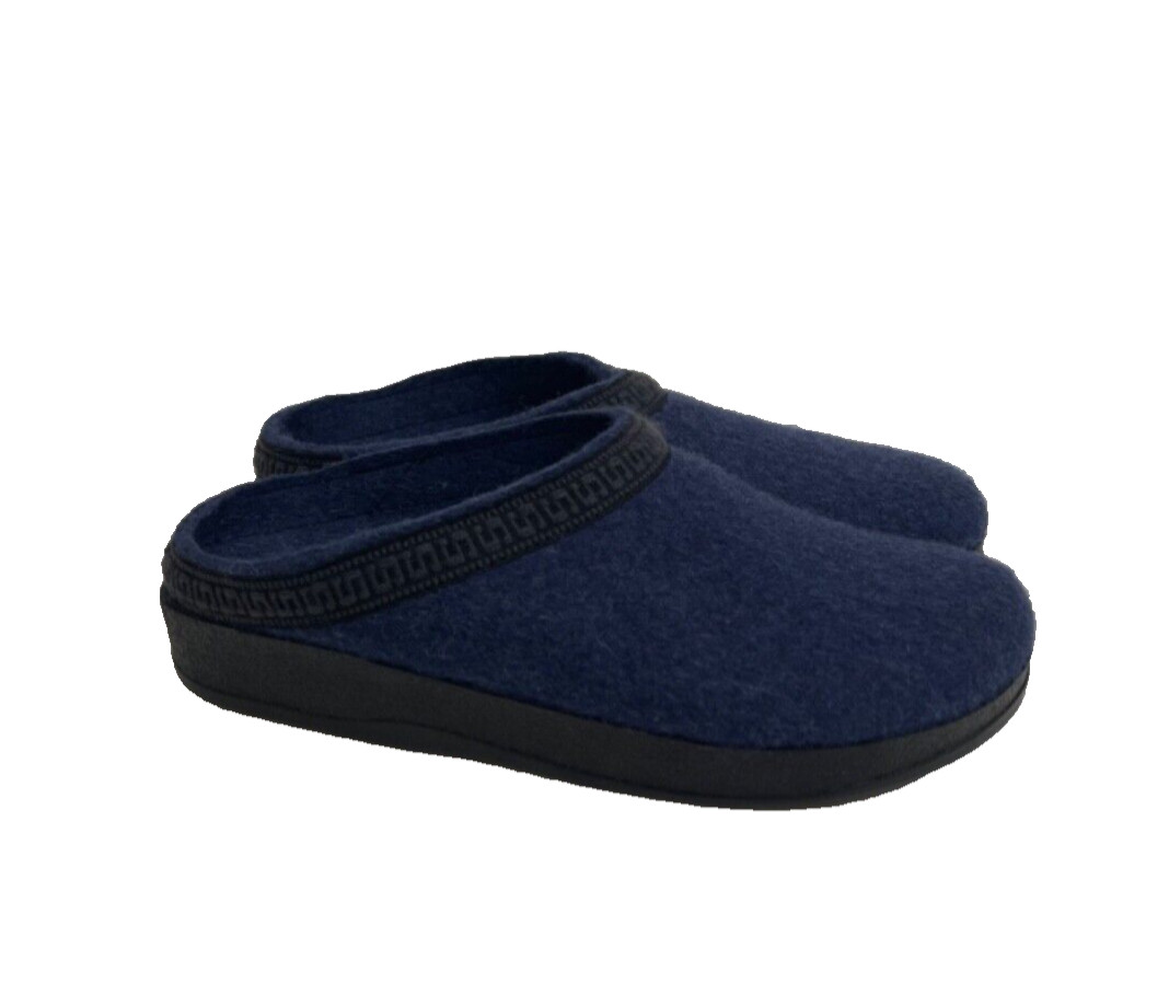 Stegmann Women’s Wool Clogs Poly Sole Ocean Blue Size 6