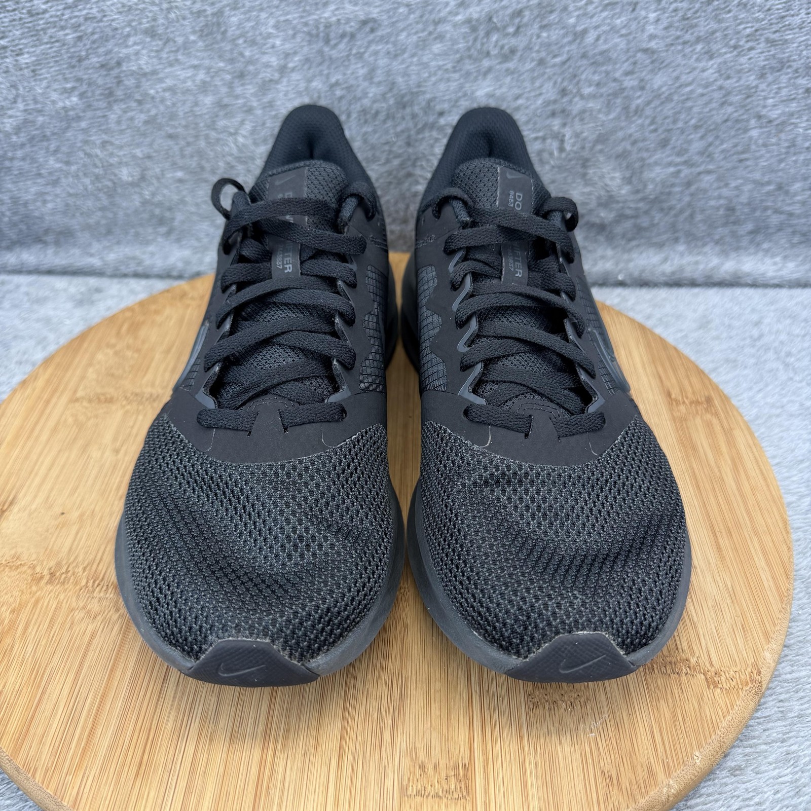 Nike Downshifter 11 Shoes Womens Size 8 Black Mesh Running Sneakers CW3413-003