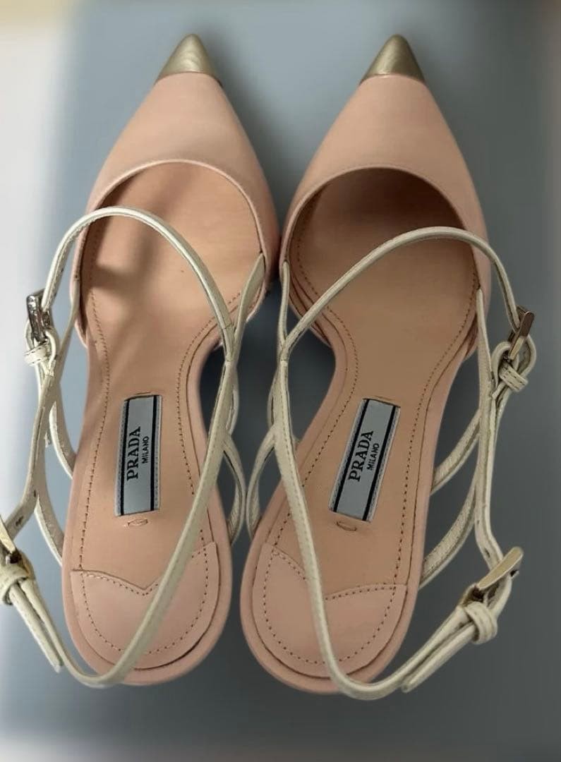 PRADA pointed toe high heels