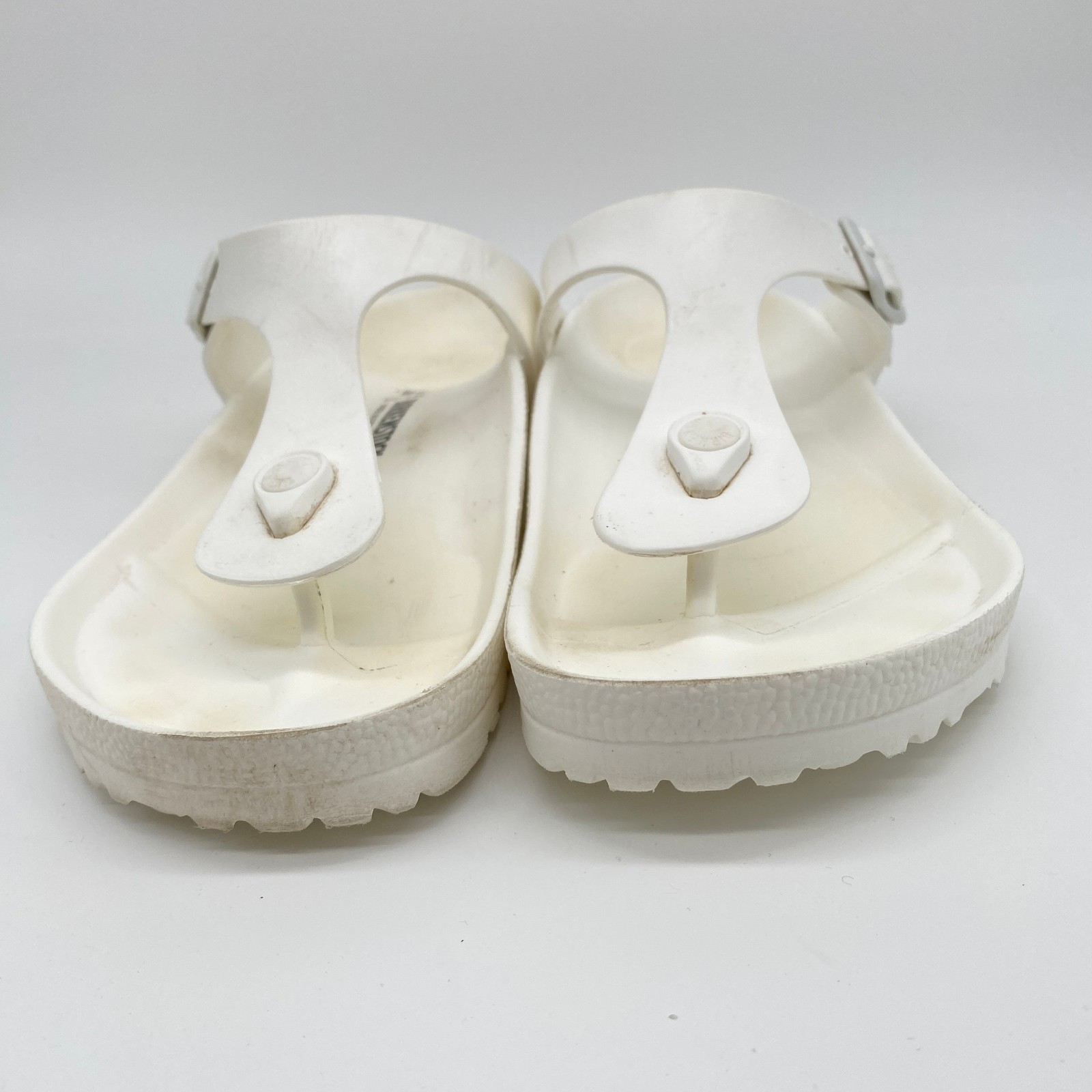 Birkenstock Gizeh EVA Slip On Sandals Women’s 11.5 Men’s 10.5 White Unisex 7067