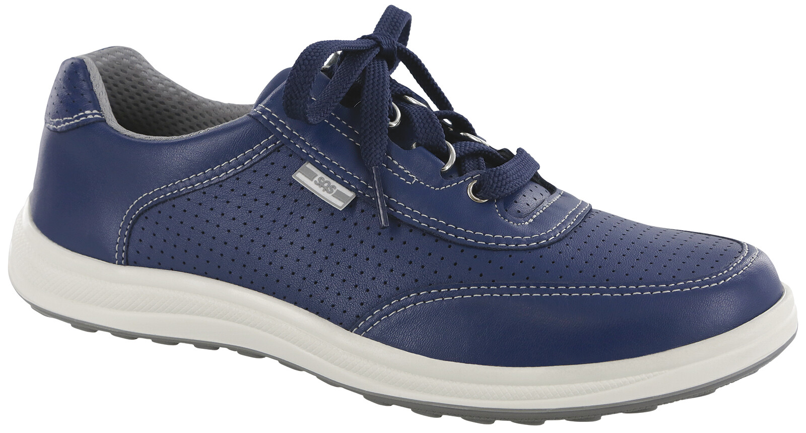 SAS Women’s Shoes Sporty Lux Blue Perf Many Sizes & Widths Brand New In The Box