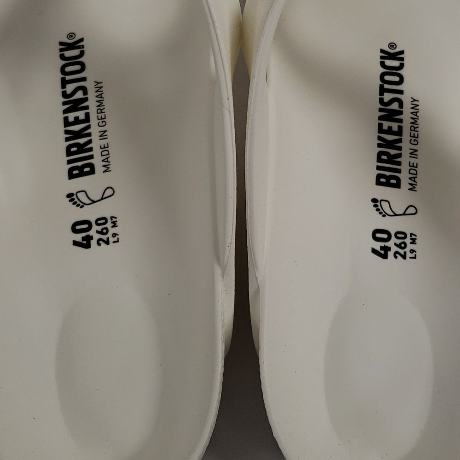 Birkenstock 0128221 Gizeh Eva White Womens 9 US