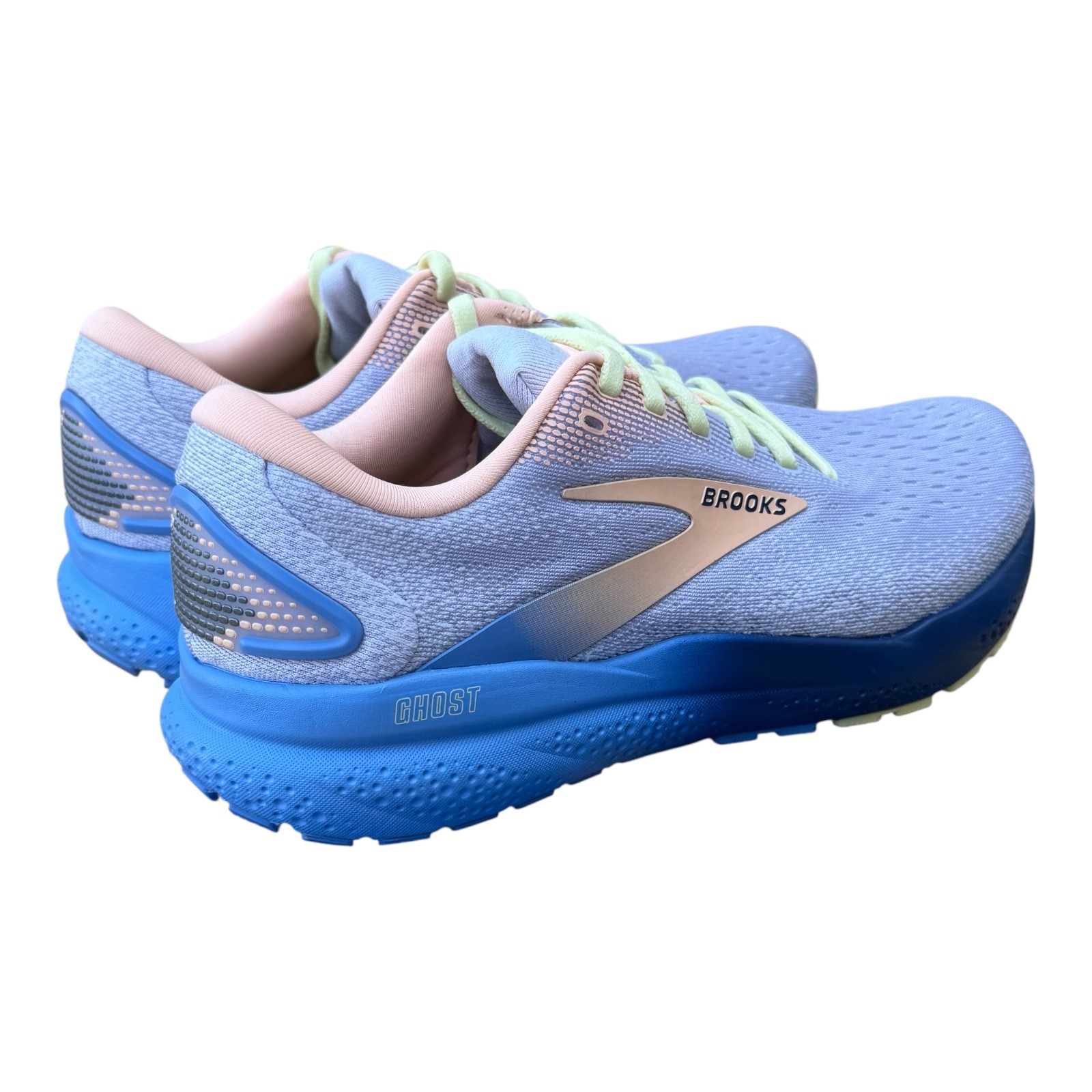 Women’s Brooks Ghost 16 Haze/ Blueprint/ Peach 120407 1B 182 Running Shoes