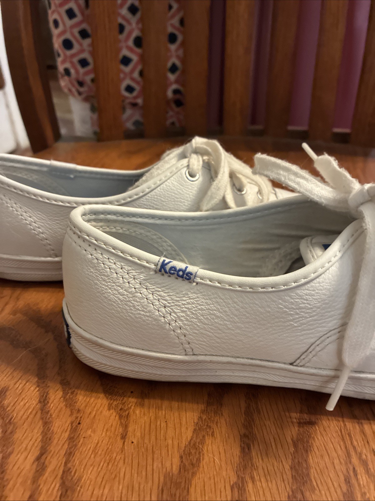 Keds Size 6 Champion White Low Top Lace-Up Sneakers Solid, WH45750M