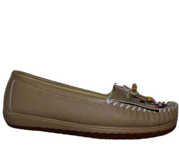 UXTRA-FLEX WOMENS VEGAN MOCCASINS ECO FRIENDLY EARTH FRIENDLY SHOES FLATS~9/9W